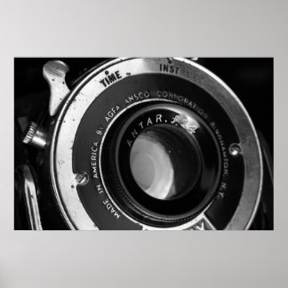 Vintages Camera-Poster Poster