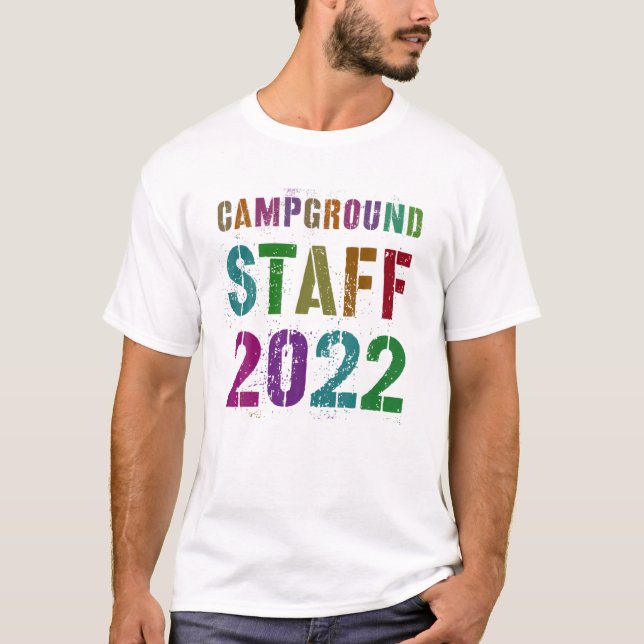 Vintages CAMPBODANSTELLER 2022 Sommerberater Tea T-Shirt (Vorderseite)