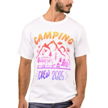 Vintages Camping Crew 2025 Camping niedlich Spaß