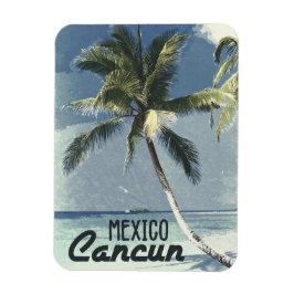 Vintages Cancun Mexiko Magnet