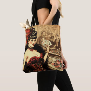 Vintages Casino Girl