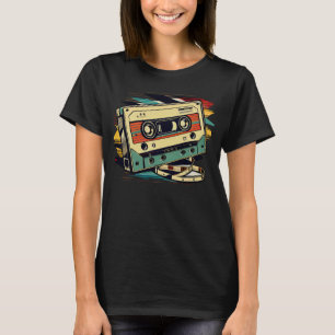 Vintages Cassette Synthesizer-Säure-Analog-Party R T-Shirt