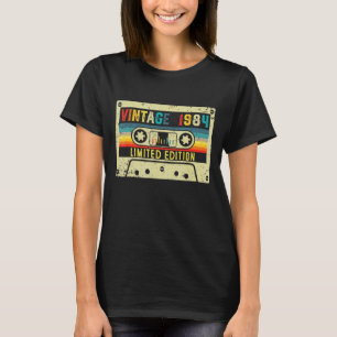 Vintages Cassette-Tape-Party 1984 T-Shirt