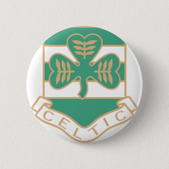VINTAGES CELTIC SHIELD DESIGN BUTTON ABZEICHEN (Vorderseite)