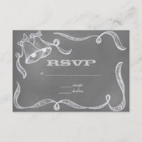 Vintages Chalkboard Hochzeitsglocken UAWG