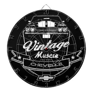Vintages Chevelle Dartscheibe