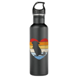 Vintages Chinchilla Edelstahlflasche