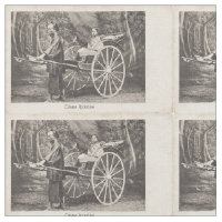 Vintages Chinesisches Rickshaw-Foto Postkarte 1905