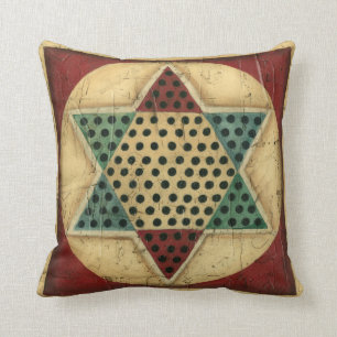 Vintages Chinesisches Schachbrett von Ethan Harper Kissen