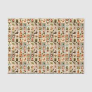 Vintages Christmas10lb Seidenpapier
