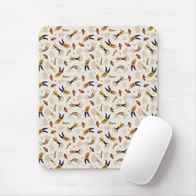 Vintages Circus Karneval Clown-Party Mousepad (Mit Mouse)