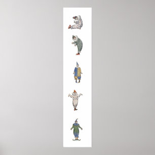 Vintages Clowns-Plakat Poster