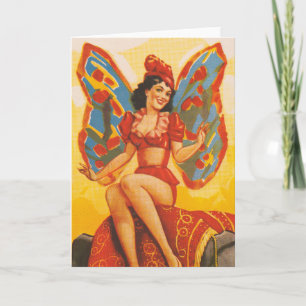 Vintages Clyde Beatty Circus Poster Karte