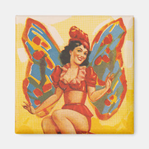 Vintages Clyde Beatty Circus Poster Magnet
