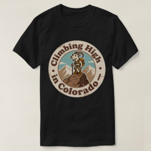 Vintages Colorado Bergsee-Zauber T-Shirt