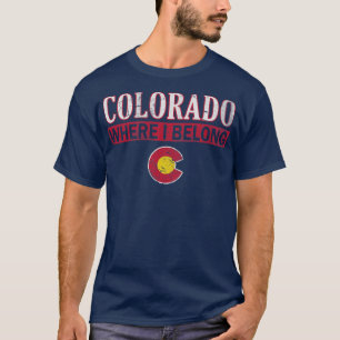 Vintages Colorado, zu dem ich gehöre T-Shirt