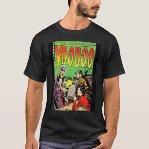 Vintages Comic Book Voodoo Comic Buchabdeckung T-Shirt