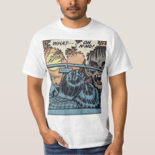 Vintages Comic für klassischen Horror T-Shirt