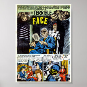 Vintages Comic Poster