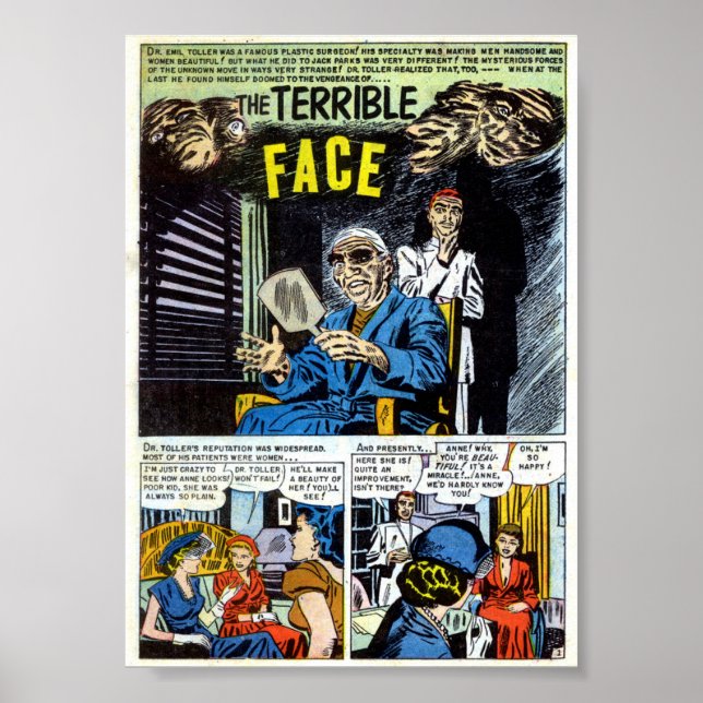 Vintages Comic Poster (Vorne)