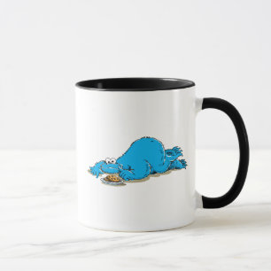 Vintages Cookie Monster Plate Tasse