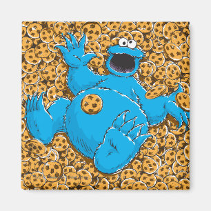 Vintages Cookie-Monster und Cookies Magnet