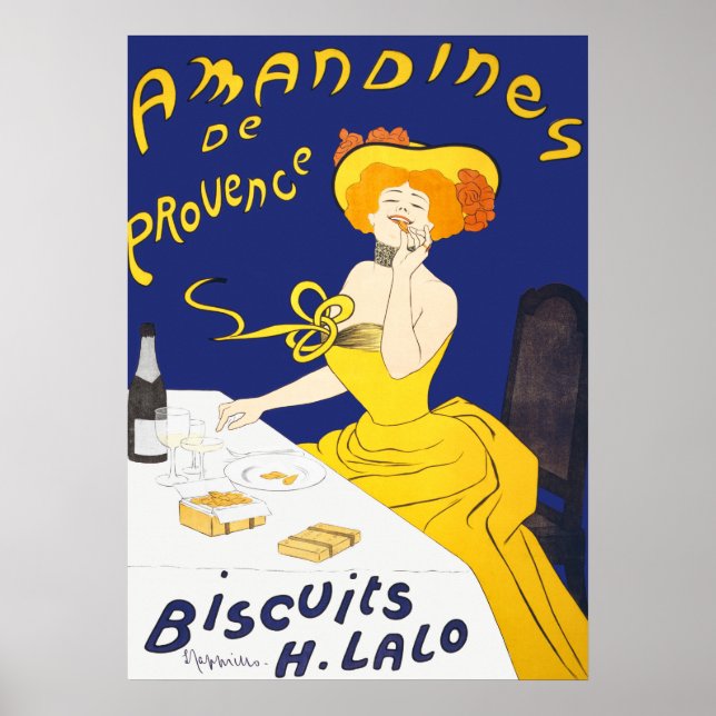 Vintages Cookie-Werbeplakat Poster (Vorne)