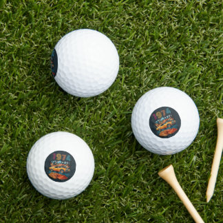 Vintages cooles Auto aus dem Jahr 1974 Golfball
