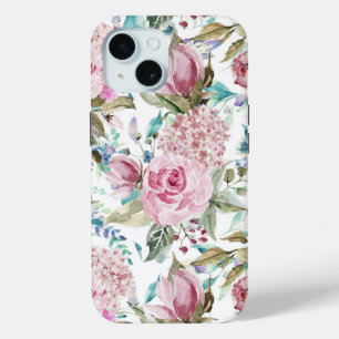 Vintages Country Chic Rosa Aquamarin Lavendel Case-Mate iPhone Hülle