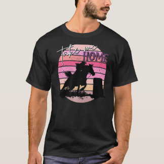 Vintages Cowgirl Barrel Racing Western Turn T-Shirt