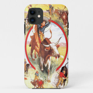 "Vintages Cowgirl-" Western IPhone 5 Fall 11 Hülle