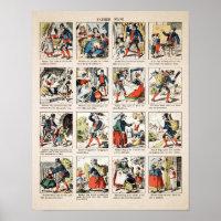 Vintages Creepy Father Flog Poster