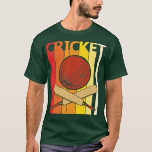Vintages Cricket-Sportgeschenk der 1980er Jahre T-Shirt