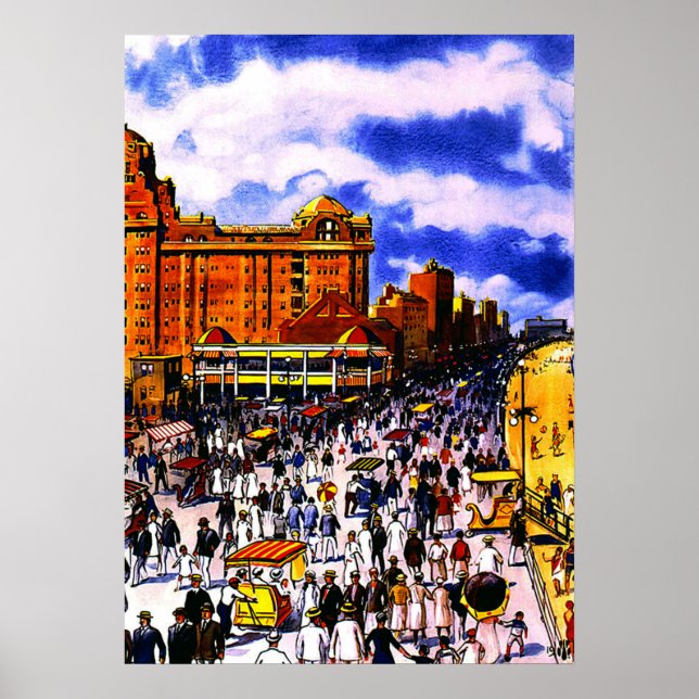 Vintages Crowd Poster (Vorne)