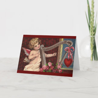 Vintages Cupid Valentine Feiertagskarte