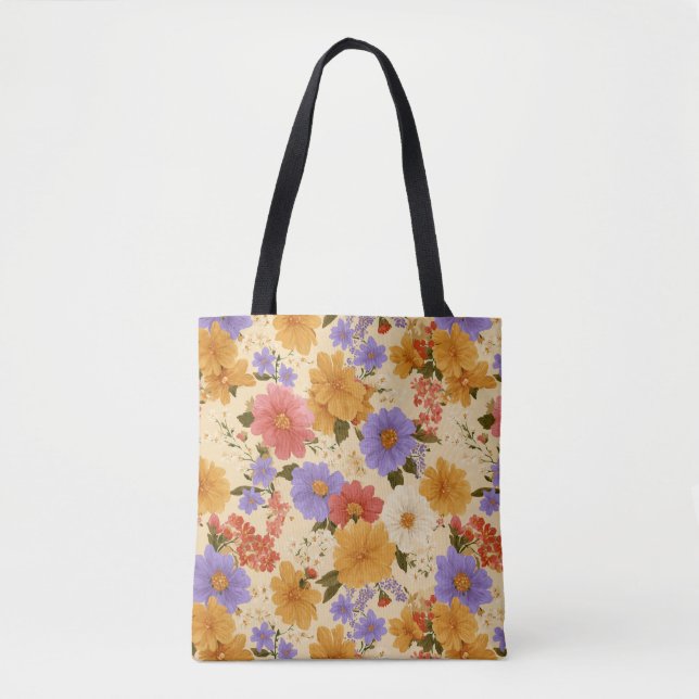 Vintages Daisy Floral Muster (2) (Vorderseite)