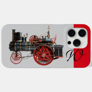 VINTAGES DAMPFLOKOMOTIVES MONOGRAMM iPhone 15 PRO MAX HÜLLE