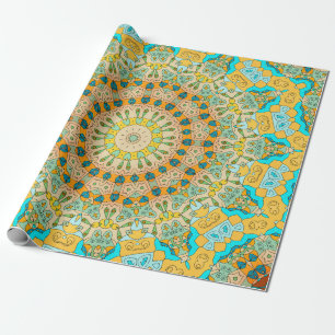 Vintages Dekormuster. Islam, Arabisch, Indisch, Geschenkpapier