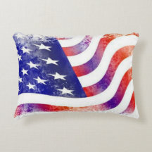 Vintages Design der amerikanischen Flagge