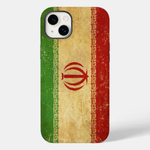 Vintages Design der iranischen Flagge Case-Mate iPhone 14 Plus Hülle