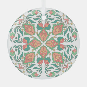 Vintages Design der Orientalie Ornament Aus Glas