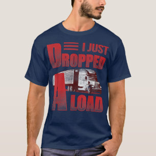 Vintages Design des LKW-Quotenfahrers T-Shirt