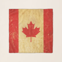 Vintages Design für Kanada-Flagge