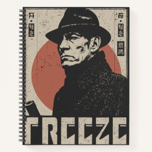 Vintages Design für Mystery Noir Notizbuch