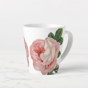 Vintages Design in Rosa Rose Milchtasse