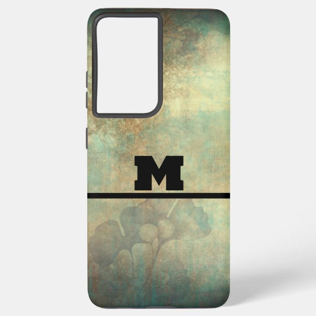 Vintages Design mit Ihrem Namen Samsung Galaxy Hülle (Rückseite)