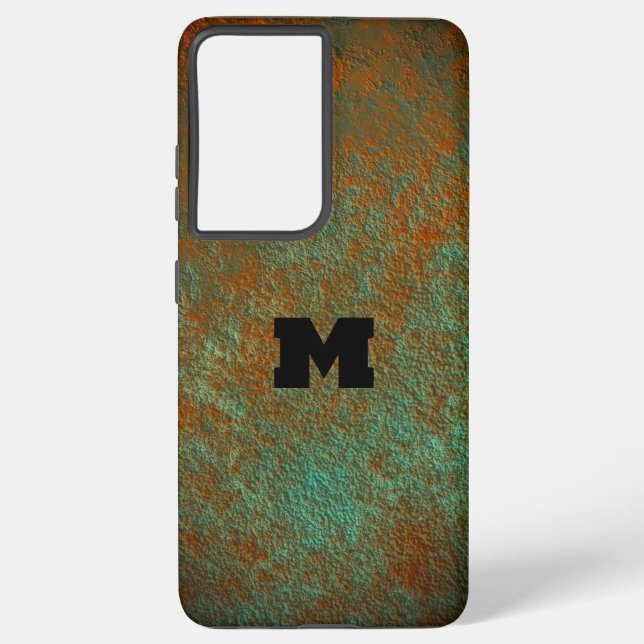 Vintages Design mit Ihrem Namen Samsung Galaxy Hülle (Rückseite)