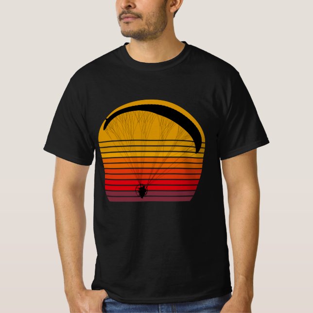 Vintages Design - Paramotor T-Shirt (Vorderseite)