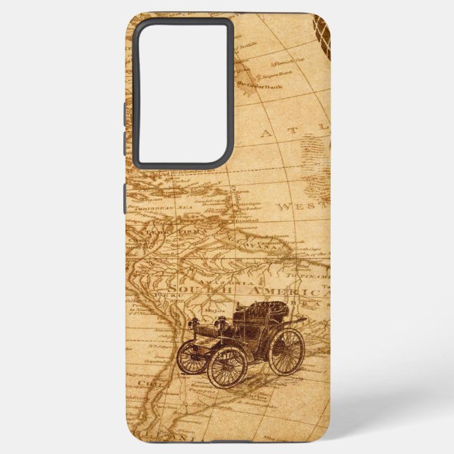 Vintages Design Samsung Galaxy Gehäuse Samsung Galaxy Hülle (Rückseite)