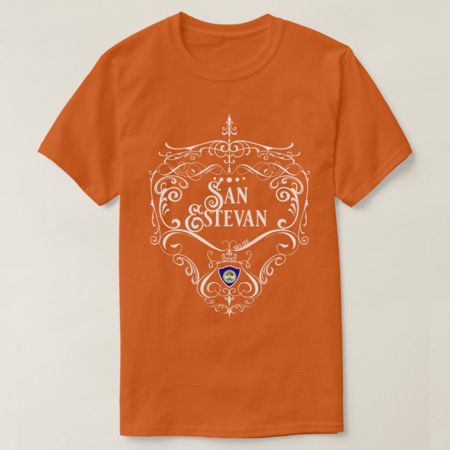 Vintages Design San Estevan 1 T-Shirt (Design vorne)